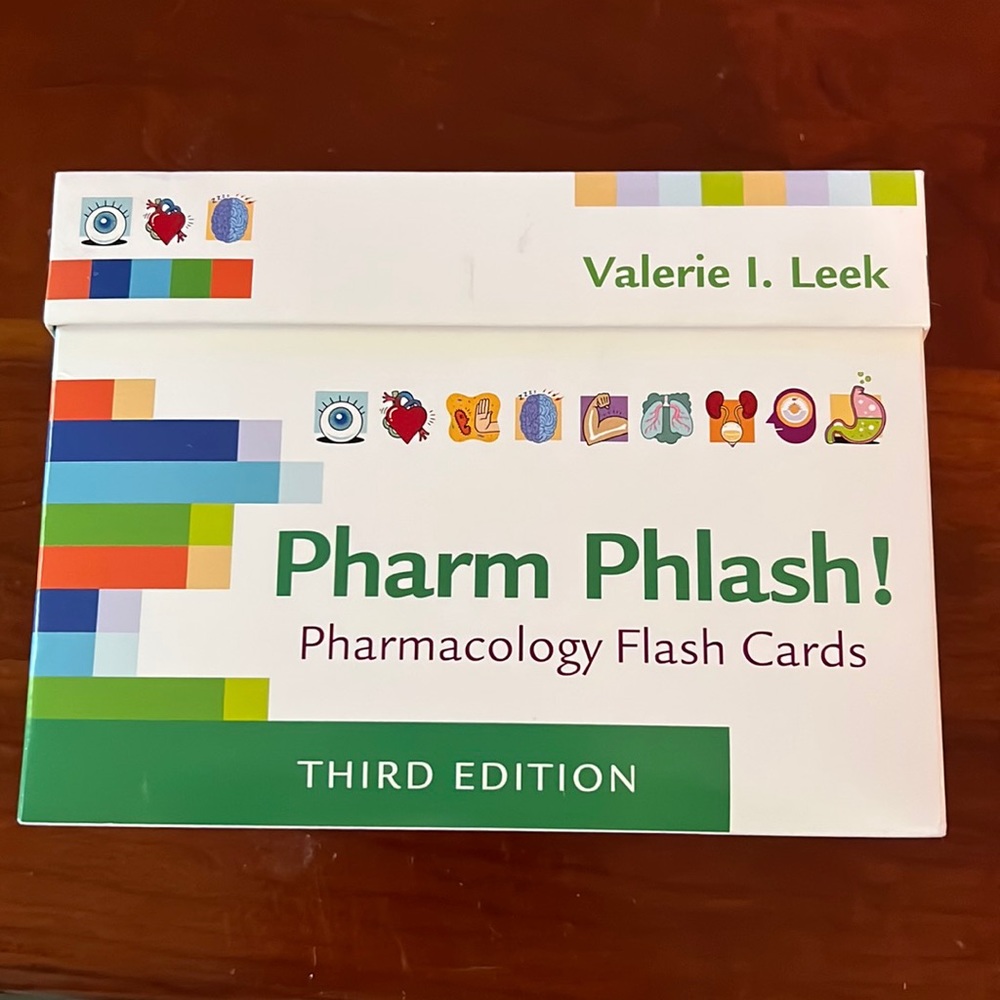 Pharmacology flash cards